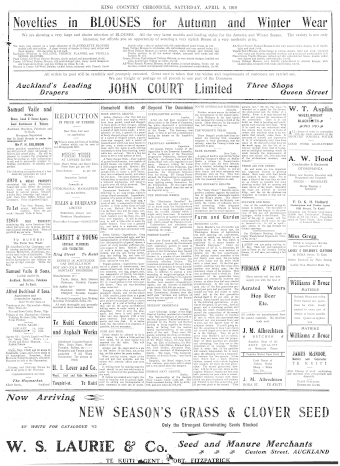 Issue page
