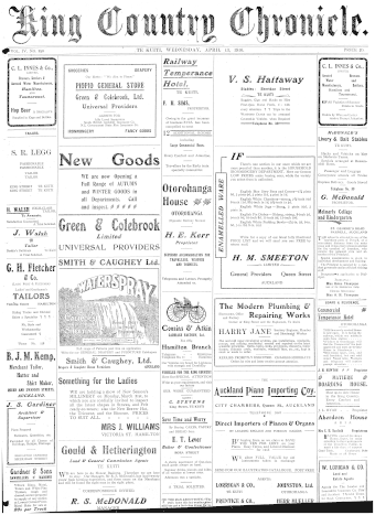 Issue page