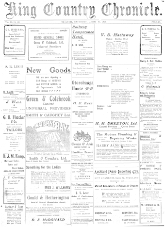Issue page
