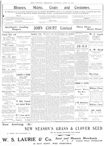 Issue page