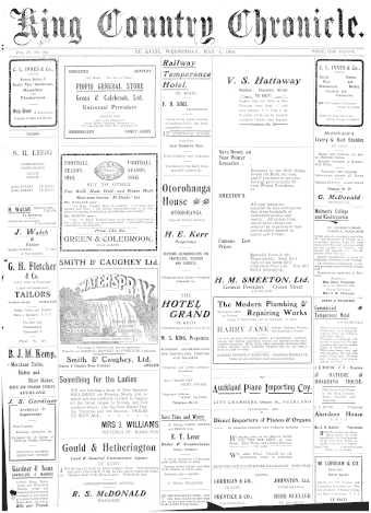Issue page