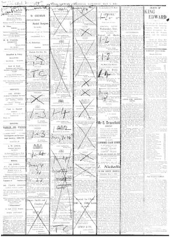 Issue page