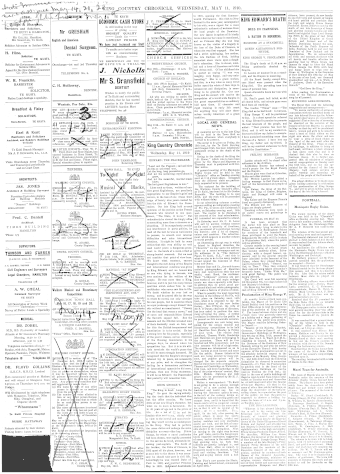 Issue page