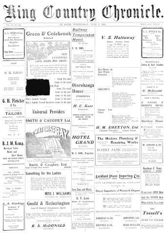 Issue page