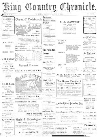 Issue page