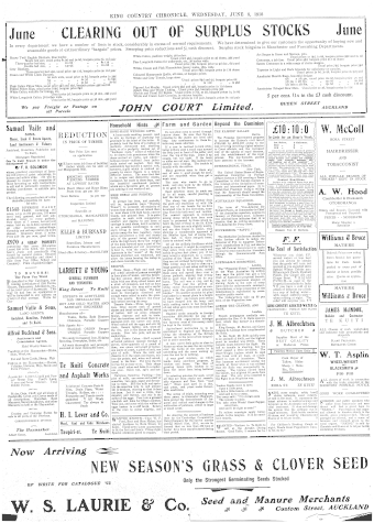 Issue page