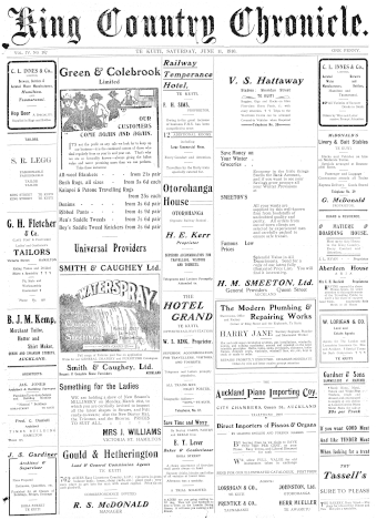 Issue page