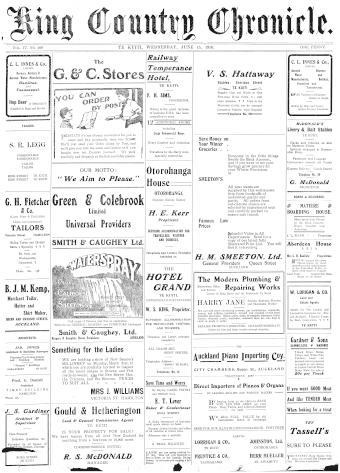Issue page