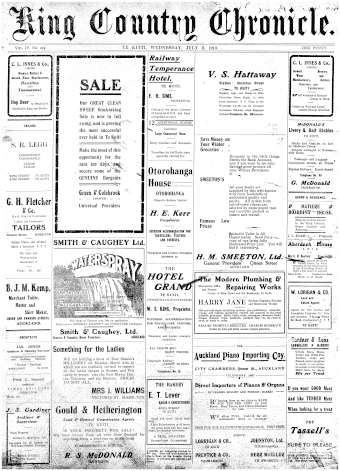 Issue page