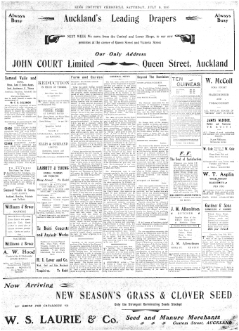 Issue page