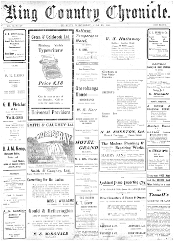 Issue page