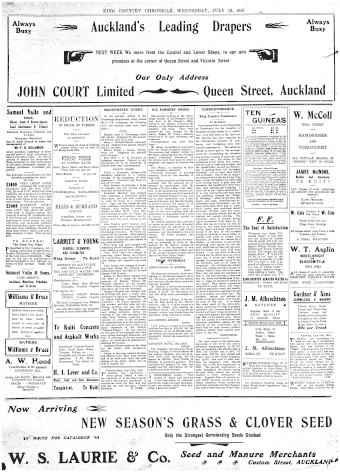 Issue page