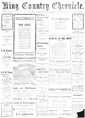 Issue page