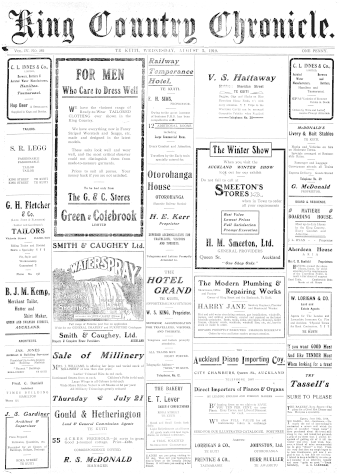 Issue page