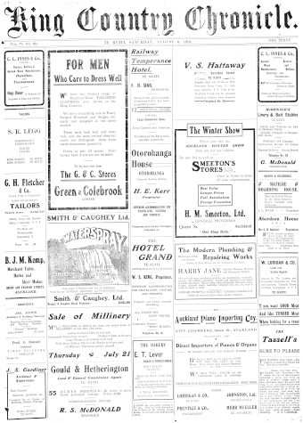 Issue page