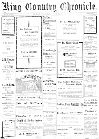 Issue page