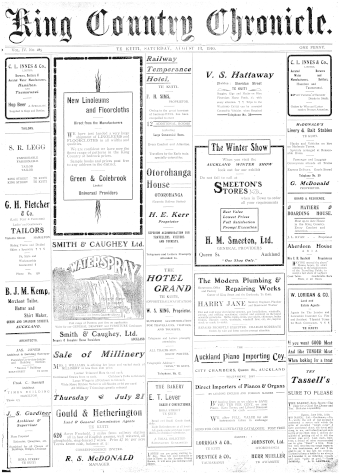 Issue page