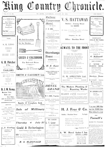 Issue page