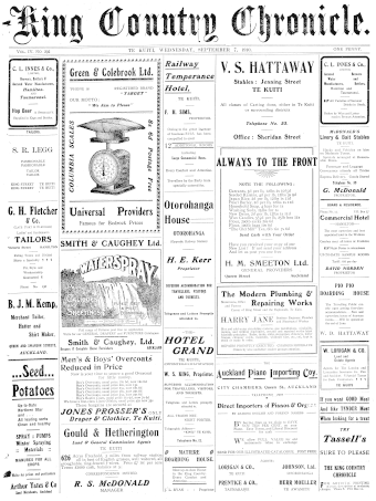 Issue page