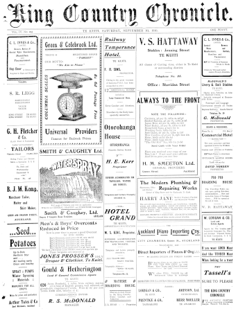 Issue page