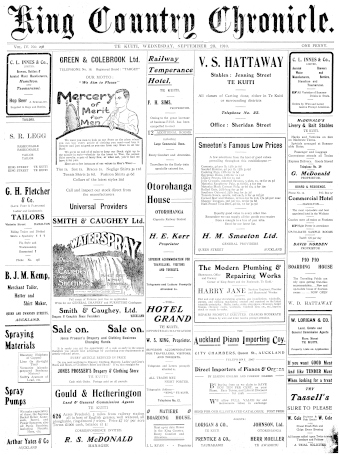 Issue page