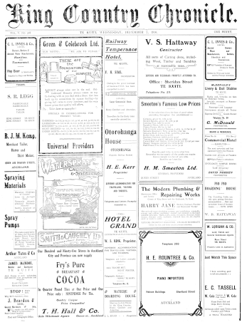 Issue page
