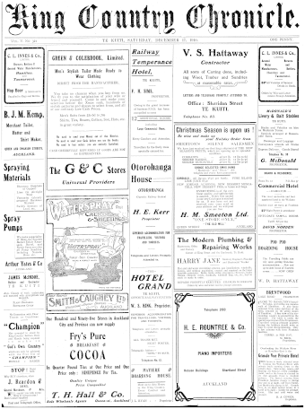 Issue page