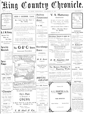 Issue page