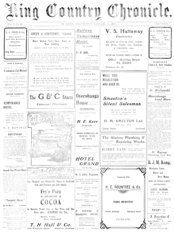 Issue page