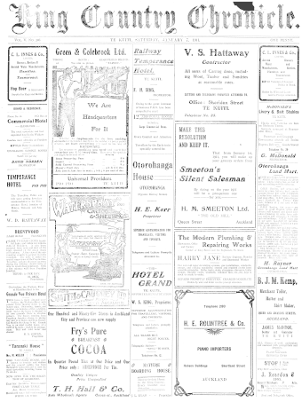 Issue page