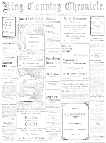 Issue page