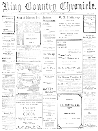 Issue page