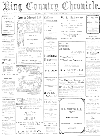 Issue page