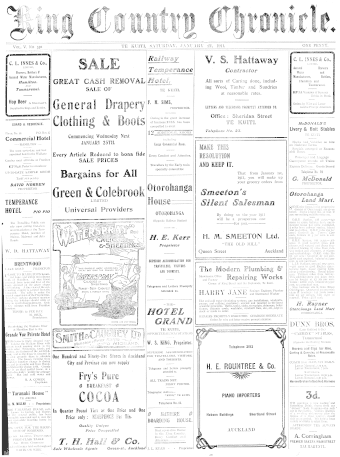 Issue page