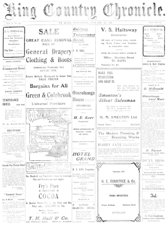 Issue page