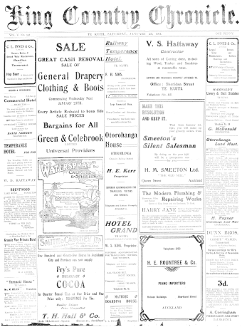 Issue page
