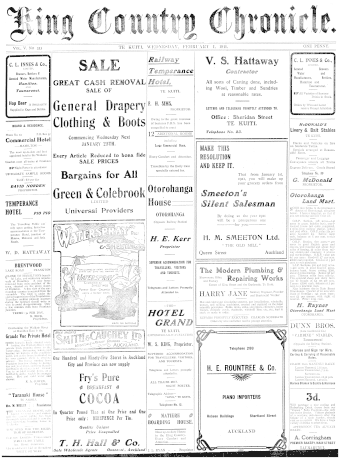 Issue page