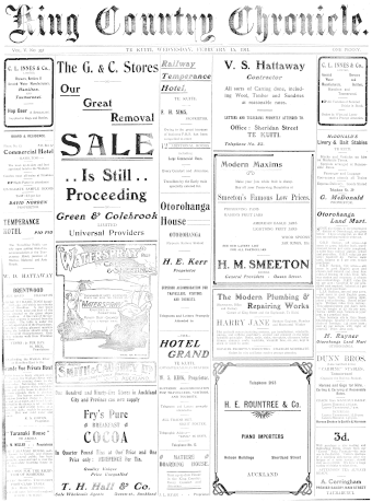 Issue page