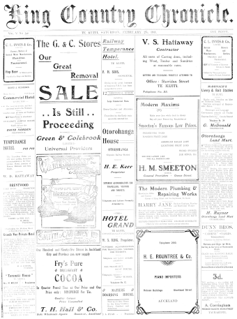 Issue page
