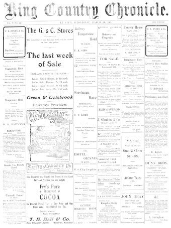 Issue page
