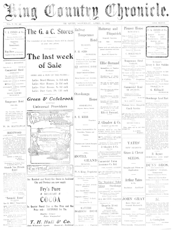 Issue page