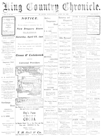 Issue page