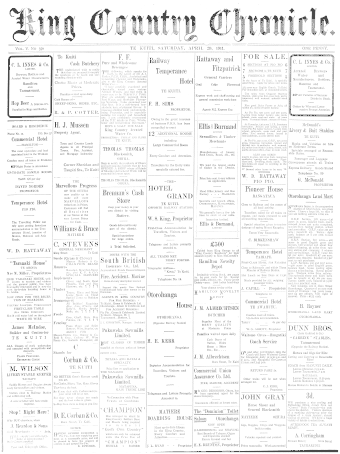 Issue page