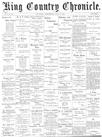 Issue page