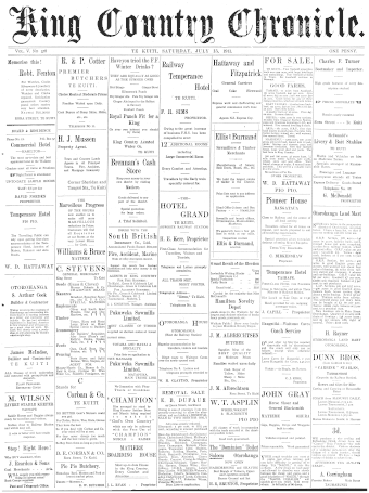 Issue page
