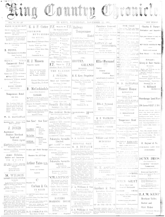 Issue page