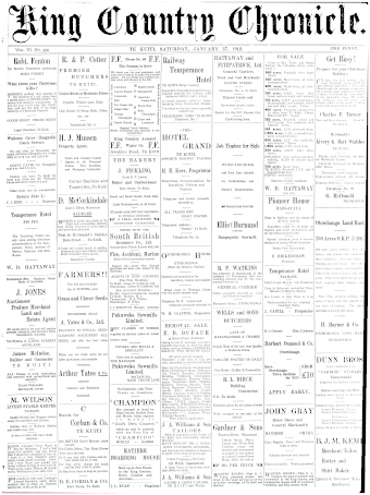 Issue page