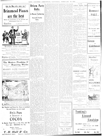 Issue page