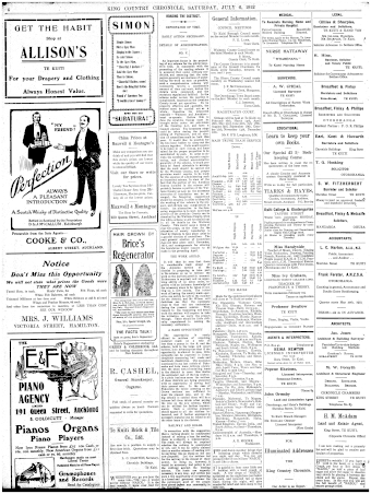 Issue page