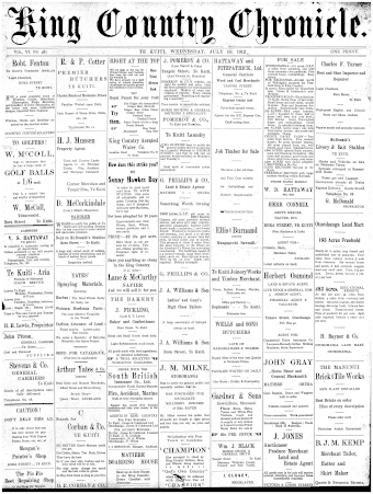 Issue page